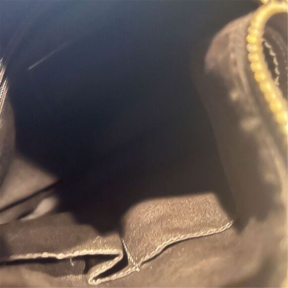 Vintage 1990s Coach Signature Brown Leather Crossbody Bucket Bag BRAND NEW Clean - Picture 8 of 10